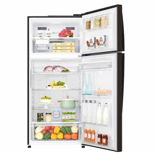 hinh anh tu lanh 2 canh inverter 478 lit lg gn d602bli