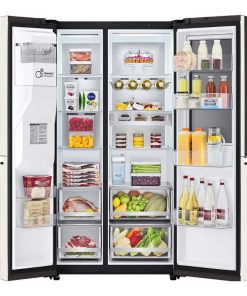 hinh anh tu lanh 2 canh side by side inverter 635 lit lg gr x257bg