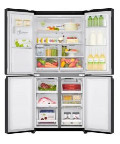 hinh anh tu lanh 4 canh multi door inverter 494 lit lg gr d22mbi