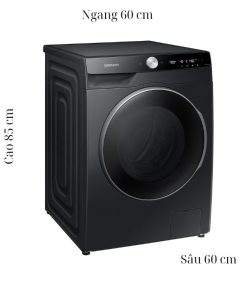 kich thuoc may giat samsung ai ecobubble inverter 12 kg ww12cgp44dsbsv cua truoc