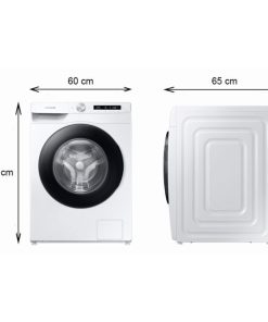 kich thuoc may giat samsung inverter 13 kg ww13t504daw cua truoc