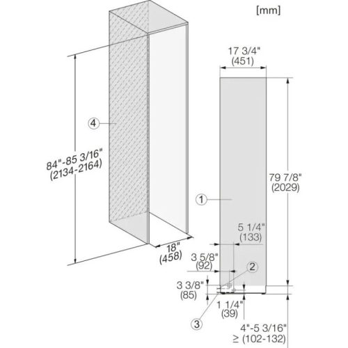 kich thuoc tu dong miele f2413vi