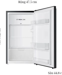kich thuoc tu lanh 1 canh mini 94 lit hisense hr09db