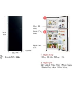 kich thuoc tu lanh 2 canh inverter 339 lit hitachi r fvx450pgv9 gbk 1