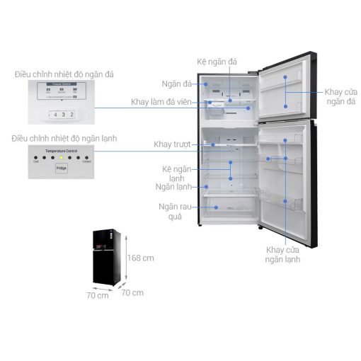 Tủ Lạnh 2 cánh Inverter 393 Lít LG GN-L422GB - Ảnh 4