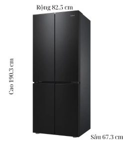 kich thuoc tu lanh 4 canh multi doors inverter 500 lit galanz bcd 500wtep 1