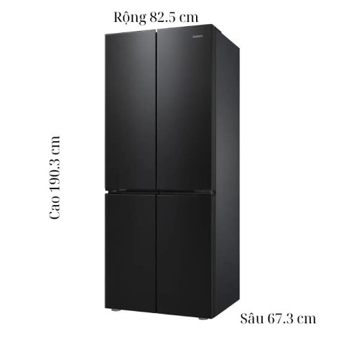 Tủ Lạnh 4 cánh Multi Doors Inverter 500 Lít Galanz BCD-500WTEP 5 kich thuoc tu lanh 4 canh multi doors inverter 500 lit galanz bcd 500wtep 1