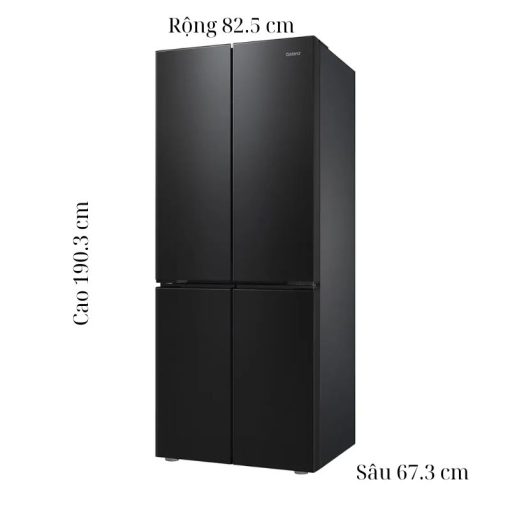 Tủ Lạnh 4 cánh Multi Doors Inverter 500 Lít Galanz BCD-500WTEP - Ảnh 3