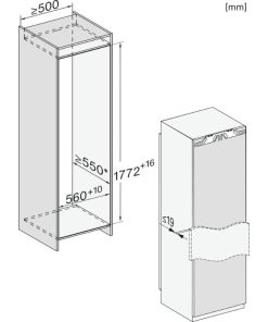 kich thuoc tu mat miele k 7793 c 296l