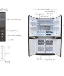thong so tu lanh 4 canh 556 lit sharp sj fx630v st