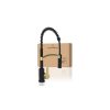voi rua bat wasserwerk wk 3 black matt gold with spiral spring 700558