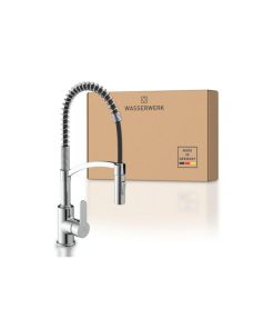 Vòi rửa bát Wasserwerk WK 3 chrome with spiral spring 700550
