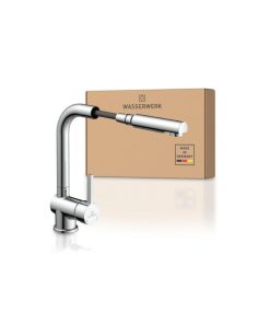 Vòi rửa bát Wasserwerk WK 4 Chrome 700410 có dây rút
