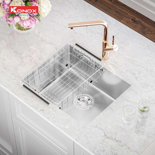 Chậu rửa bát Konox Cube 5444SU - Ảnh 2