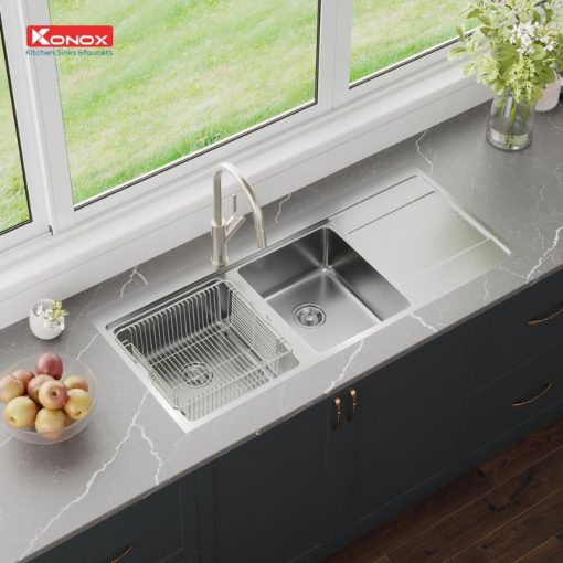 Chậu rửa bát Konox Unico 11652 - Ảnh 2