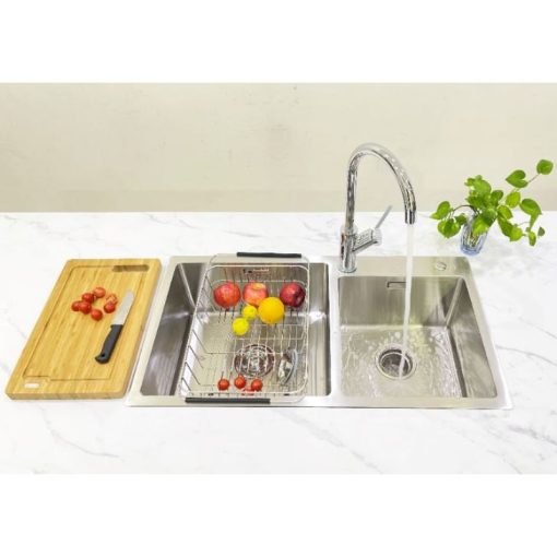 Chậu rửa chén bát Konox Overmount Series KN8245DO - Ảnh 2
