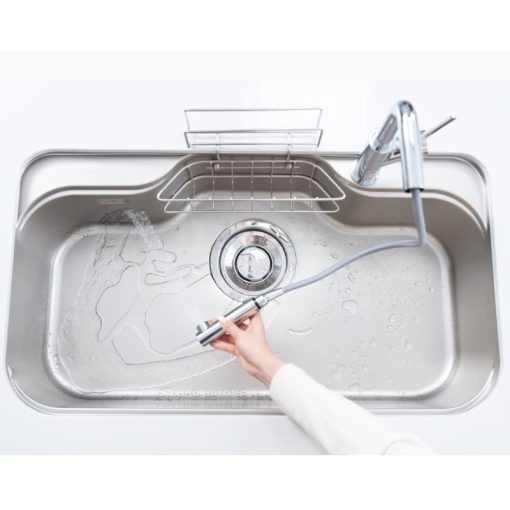 Chậu rửa bát inox 1 hố Konox TARI 9051SR Basic - Ảnh 2