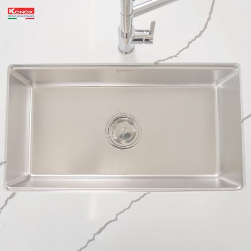 Chậu rửa bát Konox chống xước KN8146SU Dekor Basic - Ảnh 2