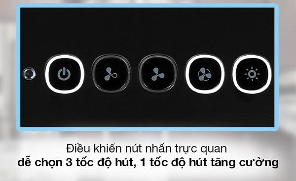 Bảng điều khiển máy hút mùi Hafele