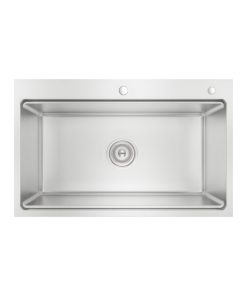 chau rua bat chong xuoc konox top mount sink kn8151ts dekor basic 1