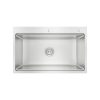 chau rua bat chong xuoc konox top mount sink kn8151ts dekor basic