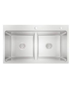 Chậu rửa bát chống xước Konox Top Mount Sink KN8651TD Dekor Basic
