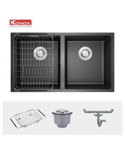 chau rua bat granite veloci 760d black 3