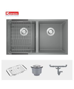 chau rua bat granite veloci 760d grey 3