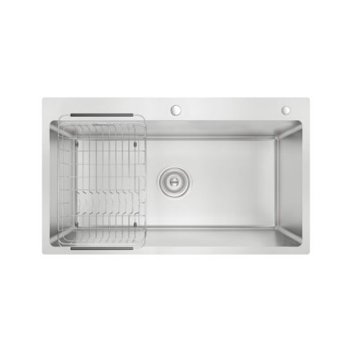 Chậu rửa bát inox 1 hố Konox KN8248SO Dekor - Ảnh 2