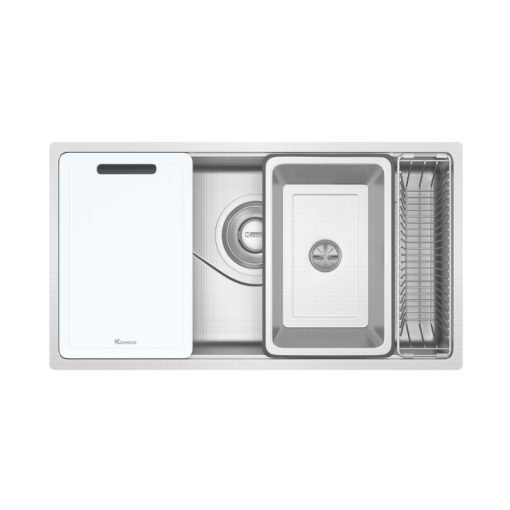 Chậu rửa bát inox 1 hố Konox TARI 8748SR - Ảnh 2