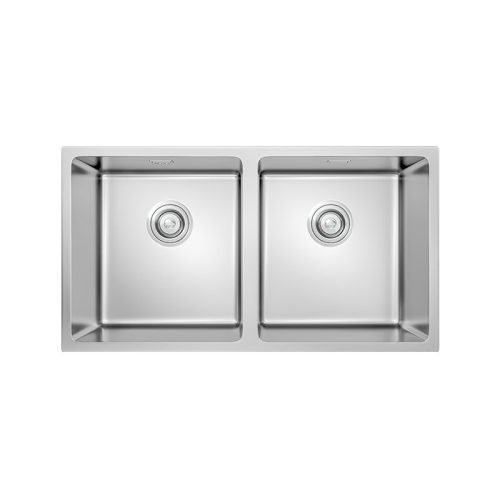 chau rua bat inox 2 ho konox kn7544dub