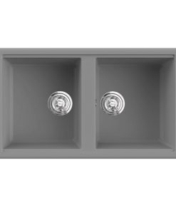 Chậu rửa bát Konox Granite Phoenix 860 Grey