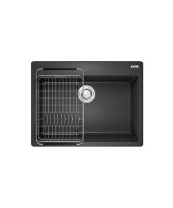 Chậu rửa bát Konox Granite Ruvita 680 Black
