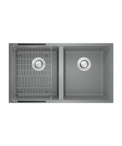 Chậu rửa bát Konox Granite Veloci 760D Grey