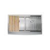 chau rua bat konox workstation apron sink kn8751da curve