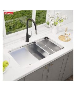 chau rua bat konox workstation sink kn8146su dekor 3