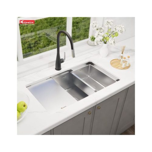 Chậu rửa bát Konox Workstation Sink KN8146SU Dekor - Ảnh 3