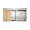 chau rua bat konox workstation topmount sink kn8250td 1