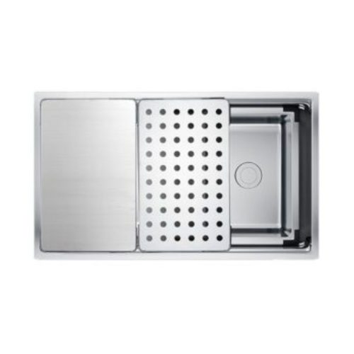 chau rua bat konox workstation undermount sink kn7644su dekor 1