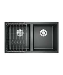 Chậu rửa bát Konox Granite Veloci 760D Black