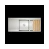 chau rua bat workstation topmount sink kn11650td ban trai