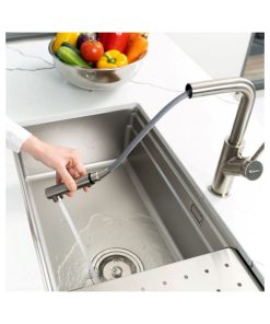 chau rua bat workstation undermount sink kn7644su dekor 2