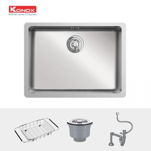 Chậu rửa bát Konox Cube 5444SU - Ảnh 3