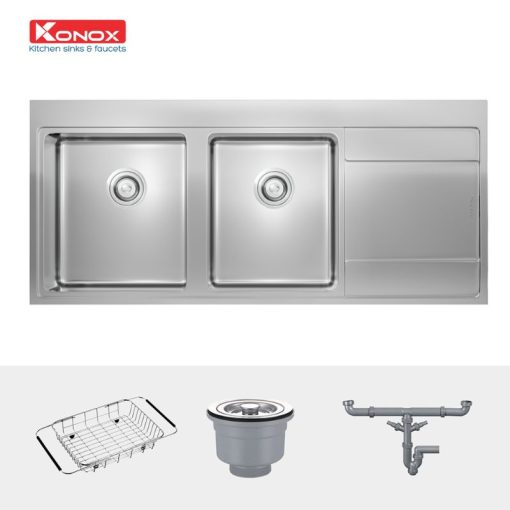 Chậu rửa bát Konox Unico 11652 - Ảnh 3