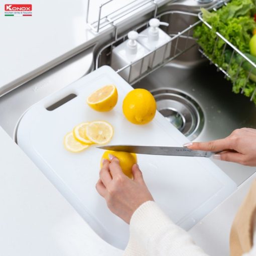 Chậu rửa bát inox 1 hố Konox TARI 9051SR - Ảnh 5