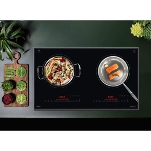 Bếp từ đôi Spelier STL 210C lắp âm - Ảnh 3