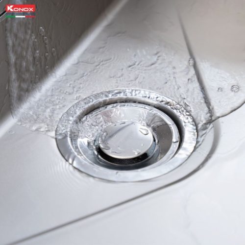 Chậu rửa bát inox 1 hố Konox TARI 8748SR 19 hinh anh chau rua bat inox 1 ho konox tari 8748sr 4