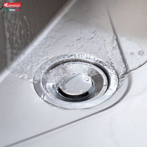 Chậu rửa bát inox 1 hố Konox TARI 8748SR - Ảnh 7