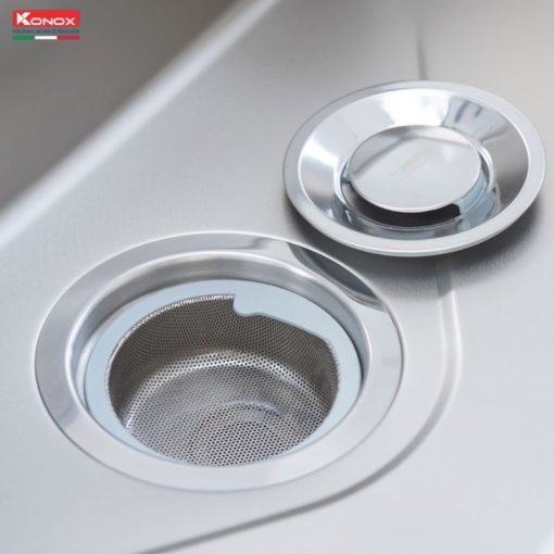 Chậu rửa bát inox 1 hố Konox TARI 8748SR - Ảnh 8