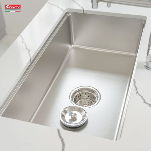 Chậu rửa bát Konox chống xước KN8146SU Dekor Basic - Ảnh 3